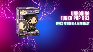 Unboxing Funko Pop 993 Funko Fusion RJ Macready [upl. by Hanselka]