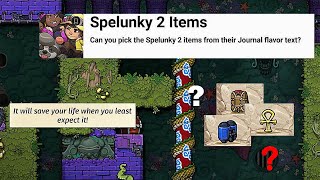 Can I Match EVERY Spelunky 2 Item With Its Description [upl. by Silma571]