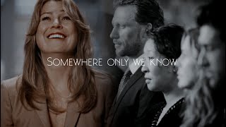 Greys Anatomy  Somewhere Only We Know [upl. by Elvyn]