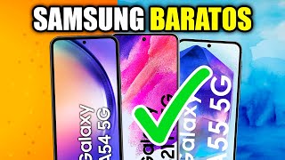 Los 5 MEJORES celulares SAMSUNG Gama Media BARATOS en 2024 [upl. by Kassity]