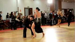 14 final  Csaba Tibor Toth  Valentina Dobrila  RS Latin  DanceSport Cup Madrid 2013 [upl. by Toogood646]