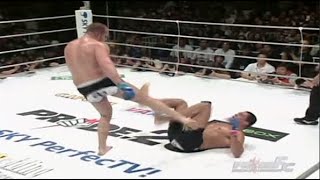 AMAZING FIGHT Antonio Rodrigo Nogueira vs Fedor Emelianenko Full Highlights 2003 720p 50fps [upl. by Idelle]