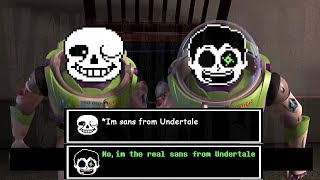 bad post Megalovania but nogla thought he was sans from Undertale FLP [upl. by Furlani]