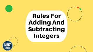 Rules for Adding and Subtracting Integers  Grade 8 Math  Unit 1  Lesson 1 [upl. by Ynetruoc]