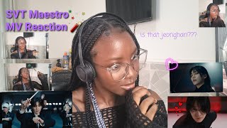 SEVETEENs MAESTRO MV Reaction Video 🤯🔥 kpopreaction maestro seventeen kpop 2024 [upl. by Aihsemaj]