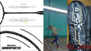 Unboxing badminton racket  Yonex voltric zforce 2  Badminton Star Strikers  Badminton racket [upl. by Cosimo454]