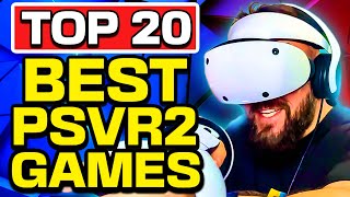 Top 20 Best PSVR2 Games For PlayStation VR 2 [upl. by Lopez161]