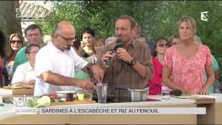 RECETTE  Sardines à la provençale et riz au fenouil [upl. by Googins]