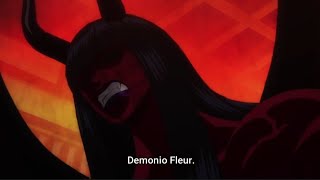 demon daughter nico robin new form of demon  using demonio fleur [upl. by Sheelagh293]