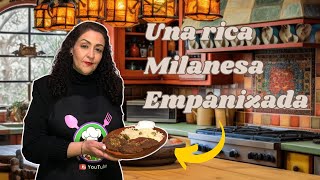 COMO HACER MILANESA DE RES EMPANIZADA [upl. by Anoy]