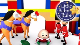 Humpty Dumpty  Part 1  Nursery Rhymes  By LittleBabyBum  ABCs and 123s [upl. by Iron743]