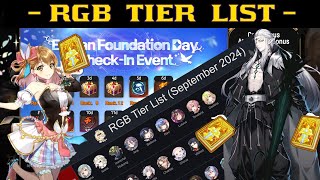 Foundation Day Selector RGB Tier List September 2024 [upl. by Minna]