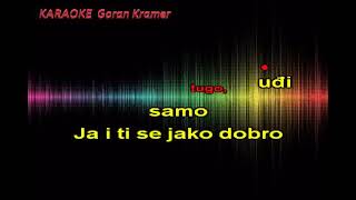 KARAOKE Aco Pejović  Dobro došla tugo [upl. by Nekcarb195]