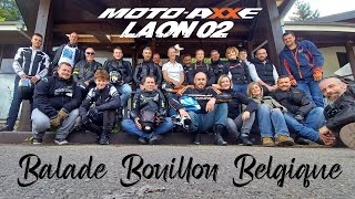 Balade vers Bouillon en 450 MT CF Moto  Moto AXXE Laon [upl. by Allekim180]