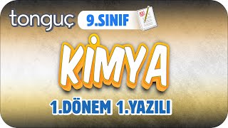 9Sınıf Kimya 1Dönem 1Yazılıya Hazırlık 📑 2024 [upl. by Mittel]