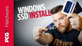 How to install Windows on your new SSD  OS install [upl. by Marcia]