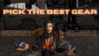 S1 vs S2  Which PvP Gear Should New Players Choose TBC Classic Arena [upl. by Anyrb114]