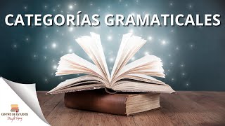 ►Categorías Gramaticales ❓QUÉ SON Tipos de palabras VARIABLES E INVARIABLES [upl. by Maidie47]