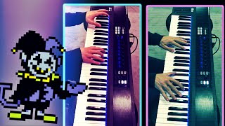 The World Revolving Jevils Theme  Piano Cover  Deltarune [upl. by Seward]