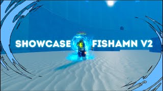 GPO ОБЗОР НА FISHMAN V2SHOWCASE ABYSSAL KARATE UPDATE [upl. by Worsham]