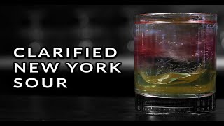 Clarified New York Sour [upl. by Ettolrahs604]