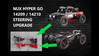 MJX Hyper Go 14209  14210 steering upgrade review [upl. by Ahsiemaj]