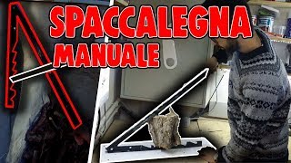 SPACCALEGNA MANUALE FAI DA TE [upl. by Naharba124]