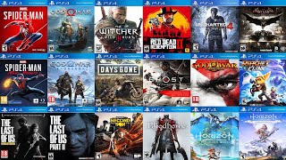 Top 30 Best PS4 Games of All Time  Best Playstation 4 Games [upl. by Eihpos]