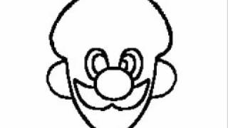 Mario Song Luigi Drawing [upl. by Sebbie874]