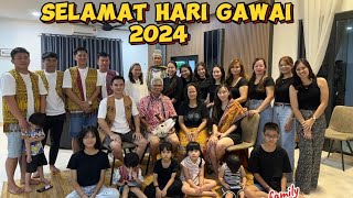 Gawai 2024 Celebrating with the Langfamily [upl. by Assenyl993]