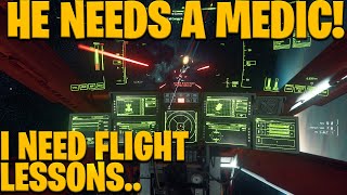 This is why I play Medic  Cutlass Red  Star citizen Gameplay [upl. by Yolanthe790]