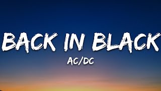 ACDC  Back In Black Lyrics [upl. by Cavanaugh]