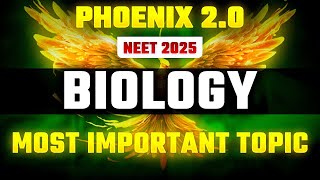 Phoenix 20 Biology Most Important Video for NEET 2025  Unacademy NEET Toppers  Udaan [upl. by Oidiple]