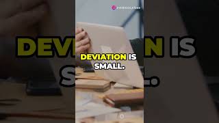 Standard Deviation Explained in 60 Seconds  Statistical Analysis  shorts facts dataanalysis [upl. by Amlev]