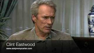 Clint Eastwood interview with Jimmy Carter [upl. by Aryhs]