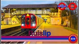 London Underground and Bus Observations at Ruislip Station  23122023 [upl. by Zimmermann413]