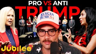 ProTrump Republicans vs AntiTrump Republicans  Hasanabi reacts to Middle Ground Jubilee [upl. by Anauq]