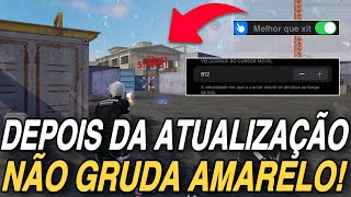 ATUALIZADA DEPOIS DA ATUALIZAÃ‡AOâš™ï¸ A MELHOR SENSIBILIDADE PARA SUBIR CAPA NO IPHONE Brenin FF [upl. by Wally820]