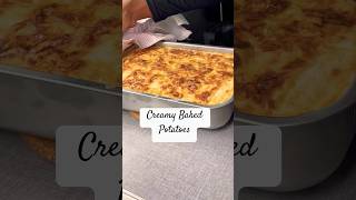 Creamy Baked Potatoes  easyrecipes cooking easyfoodtomakeathome bakedpotatoes food [upl. by Raseda799]