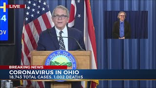 State of Ohio Governor DeWine coronavirus full press conference 512020 [upl. by Nunciata328]