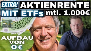 ETF Aktienrente von 0 auf 1000 € mtl mit 65  Der beste Weg [upl. by Nedah]