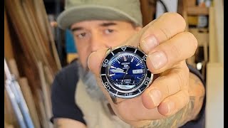 Critiquing Tool Watch Reviews While Showing Off My Seiko Fifty Five Fathoms amp Some Blathering [upl. by Devin48]