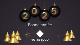 Bonne année professionnelle par mail 2025 📮❄️🎄FX188  Vidéostorytelling by Néologis [upl. by Ocsecnarf370]