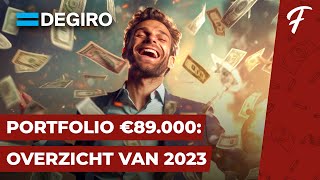 PORTFOLIO €89000 OVERZICHT VAN 2023  PORTFOLIO SHOW 114 [upl. by Yellhsa]