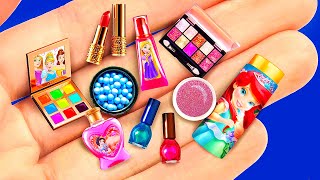 18 DIY SIMPLE MINIATURE COSMETICS FOR BABRIE DOLLHOUSE [upl. by Boonie778]