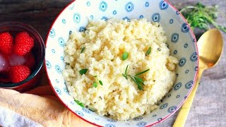 Slow Cooker Garlic Mashed Cauliflower  Budget Bites [upl. by Noitsuj]