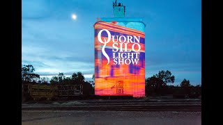 Quorn Silo Light Show [upl. by Nay]