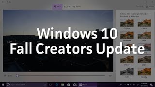 Windows 10 Fall Creators Update My 5 Favorite Features [upl. by Eirrok494]