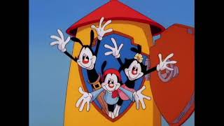 Animaniacs Intro  Newsreel of the Stars 1080pHD Dolby Digital 51 Surround Sound [upl. by Lehctim]