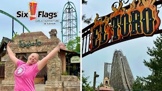 Six Flags Great Adventure Vlog May 2024 [upl. by Cherice]